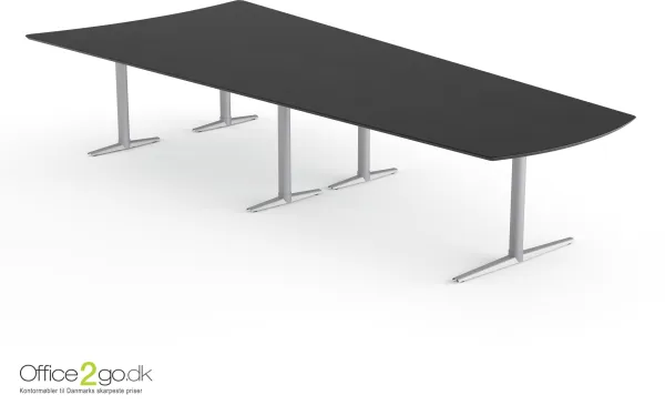Switch Media mötesbord - 12 personer - 375 cm.